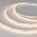 Лента светодиодная NT-A120-8mm 24V Warm 3000К 9.6Вт/м IP20 3528 открыт. (уп.5м) Arlight 033522 Лента светодиодная NT-A120-8mm 24V Warm 3000К 9.6Вт/м IP20 3528 открыт. (уп.5м) Arlight 033522