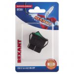 Выключатель клавишный 250В 16А (4с) ON-OFF зел. с подсветкой (RWB-502 SC-767 IRS-201-1) блист. Rexant 06-0304-B Выключатель клавишный 250В 16А (4с) ON-OFF зел. с подсветкой (RWB-502 SC-767 IRS-201-1) блист. Rexant 06-0304-B