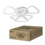 Светильник светодиодный ELEGANT SANSA-90W 90Вт 230В 3000-4000-6500К 7000лм 650х650х130мм с пультом ДУ IN HOME 4690612035369 Светильник светодиодный ELEGANT SANSA-90W 90Вт 230В 3000-4000-6500К 7000лм 650х650х130мм с пультом ДУ IN HOME 4690612035369