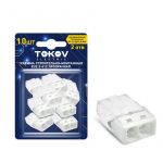 Клемма строительно-монтажная СМК 2273-202 EU2.5 412 2-проводная прозр. (блист.10шт) TOKOV ELECTRIC TKE-EU2.5-412/BL10 Клемма строительно-монтажная СМК 2273-202 EU2.5 412 2-проводная прозр. (блист.10шт) TOKOV ELECTRIC TKE-EU2.5-412/BL10