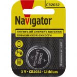 Элемент питания литиевый CR2032 93 823 NBT-CR2032-BP1 (блист.1шт) NAVIGATOR 93823 Элемент питания литиевый CR2032 93 823 NBT-CR2032-BP1 (блист.1шт) NAVIGATOR 93823