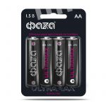 Элемент питания алкалиновый AA/LR6 1.5В Ultra Max LR6UM-B4 BL-4 (уп.4шт) ФАZА 5043022 Элемент питания алкалиновый AA/LR6 1.5В Ultra Max LR6UM-B4 BL-4 (уп.4шт) ФАZА 5043022