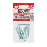 Винт DIN965 с потайной головкой М5х40 оцинк. (уп.10шт) Tech-KREP 102996 Винт DIN965 с потайной головкой М5х40 оцинк. (уп.10шт) Tech-KREP 102996