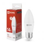 Лампа светодиодная LED-СВЕЧА-VC 14Вт E27 4000К 1330лм IN HOME 4690612047744 Лампа светодиодная LED-СВЕЧА-VC 14Вт E27 4000К 1330лм IN HOME 4690612047744