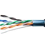 Кабель витая пара F/UTP кат.5E 4х2х24AWG solid CU PE Outdoor Standard черн. (м) SUPRLAN 01-1028-1 Кабель витая пара F/UTP кат.5E 4х2х24AWG solid CU PE Outdoor Standard черн. (м) SUPRLAN 01-1028-1
