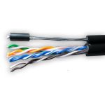 Кабель витая пара U/UTP кат.5E 4х2х24AWG solid CU PE Outdoor Standard трос черн. (м) SUPRLAN 01-0322-1 Кабель витая пара U/UTP кат.5E 4х2х24AWG solid CU PE Outdoor Standard трос черн. (м) SUPRLAN 01-0322-1