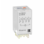 Реле промежуточное OptiRel G RP55-34-24D-6-CO КЭАЗ 281125 Реле промежуточное OptiRel G RP55-34-24D-6-CO КЭАЗ 281125