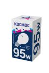 Лампа накаливания 95Вт A50/A55 матовая E27 230В КОСМОС LKsmSt55Fr95E27v2 Лампа накаливания 95Вт A50/A55 матовая E27 230В КОСМОС LKsmSt55Fr95E27v2