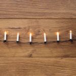 Гирлянда светодиодная "Свечи" 6м 30LED тепл. бел. 1.5Вт 220-240В IP20 провод ПВХ темн. зел. Neon-Night 303-084 Гирлянда светодиодная "Свечи" 6м 30LED тепл. бел. 1.5Вт 220-240В IP20 провод ПВХ темн. зел. Neon-Night 303-084