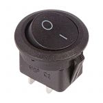 Выключатель клавишный 250В 6А (2с) ON-OFF круглый черн. (RWB-212; SC-214; MRS-102-8) Rexant 36-2550 Выключатель клавишный 250В 6А (2с) ON-OFF круглый черн. (RWB-212; SC-214; MRS-102-8) Rexant 36-2550
