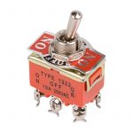 Тумблер 250В 15А (6с) ON-OFF-ON 2п (KN-203) Rexant 36-4132 Тумблер 250В 15А (6с) ON-OFF-ON 2п (KN-203) Rexant 36-4132