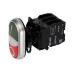 Кнопка LA32 красно-зел. "Пуск-Стоп" с подсветкой NO+NC Rexant 36-5542 Кнопка LA32 красно-зел. "Пуск-Стоп" с подсветкой NO+NC Rexant 36-5542