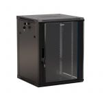 Шкаф настенный TWB-1866-GP-RAL9004 19дюйм 18U 908х600х600мм стекл. дверь с перфорацией по бокам ручка с замком черн. (RAL 9004) (разобранный) Hyperline 392642 Шкаф настенный TWB-1866-GP-RAL9004 19дюйм 18U 908х600х600мм стекл. дверь с перфорацией по бокам ручка с замком черн. (RAL 9004) (разобранный) Hyperline 392642