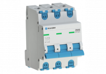 Автоматический выключатель Z606 3Р K40 6кА ELVERT Автоматический выключатель Z606 3Р K40 6кА ELVERT