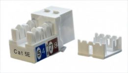 Вставка Keystone Jack RJ45 (8P8C) кат.5E KJ9-8P8C-C5e-90-WH бел. Hyperline 432595 Вставка Keystone Jack RJ45 (8P8C) кат.5E KJ9-8P8C-C5e-90-WH бел. Hyperline 432595