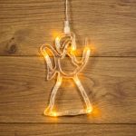 Фигура светодиодная "Ангелок" 195х115х10мм 8LED тепл. бел. 1Вт 4.5В IP20 на присоске с подвесом элементы питания 3хAAA (в компл.) Neon-Night 501-015 Фигура светодиодная "Ангелок" 195х115х10мм 8LED тепл. бел. 1Вт 4.5В IP20 на присоске с подвесом элементы питания 3хAAA (в компл.) Neon-Night 501-015