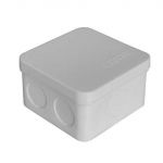 Коробка распределительная ОП 75х75х45мм IP54 6 выходов без гермовводов крышка защелкивающаяся сер. Epplast 225332 Коробка распределительная ОП 75х75х45мм IP54 6 выходов без гермовводов крышка защелкивающаяся сер. Epplast 225332