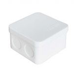 Коробка распределительная ОП 75х75х45мм IP54 6 выходов без гермовводов крышка защелкивающаяся бел. Epplast 225331 Коробка распределительная ОП 75х75х45мм IP54 6 выходов без гермовводов крышка защелкивающаяся бел. Epplast 225331