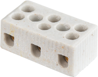 Колодка зажимная винтовая керамическая КЗВ 61 710 NTB-HCR-3-24/WH (уп.20шт) Navigator 61710 Колодка зажимная винтовая керамическая КЗВ 61 710 NTB-HCR-3-24/WH (уп.20шт) Navigator 61710