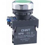 Кнопка управления NP8-10BND 1НО зел. AC/DC 24В(LED) IP65 (R) CHINT 667240 Кнопка управления NP8-10BND 1НО зел. AC/DC 24В(LED) IP65 (R) CHINT 667240