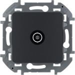 Розетка телевизионная оконечная TV Inspiria 10дБ 5-862мГц механизм антрацит Leg 673873