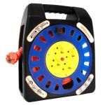 Удлинитель силовой 4х30м с заземл. 10А IP20 У16-012 термо ПВС 3х1 в закрыт. корпусе защ. шторки UNIVersal 1674 Удлинитель силовой 4х30м с заземл. 10А IP20 У16-012 термо ПВС 3х1 в закрыт. корпусе защ. шторки UNIVersal 1674