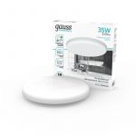 Светильник светодиодный Elementary 35Вт 4000К IP20 3200лм 220-240В ДВО круг бел. GAUSS 9034460236 Светильник светодиодный Elementary 35Вт 4000К IP20 3200лм 220-240В ДВО круг бел. GAUSS 9034460236