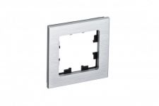 Рамка 1-м AtlasDesign Nature метал. серебр. SE ATN312101 Рамка 1-м AtlasDesign Nature метал. серебр. SE ATN312101