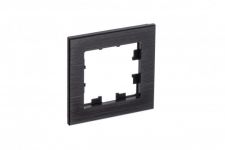 Рамка 1-м AtlasDesign Nature метал. оникс SE ATN312301 Рамка 1-м AtlasDesign Nature метал. оникс SE ATN312301