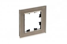 Рамка 1-м AtlasDesign Nature стекло шампань SE ATN320501 Рамка 1-м AtlasDesign Nature стекло шампань SE ATN320501