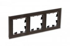 Рамка 3-м AtlasDesign Nature стекло мокко SE ATN320603 Рамка 3-м AtlasDesign Nature стекло мокко SE ATN320603
