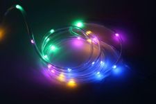 Дюралайт садовый на солнечной батарее мультиколор 5м ERANN24-12 ЭРА Б0044221 Дюралайт садовый на солнечной батарее мультиколор 5м ERANN24-12 ЭРА Б0044221