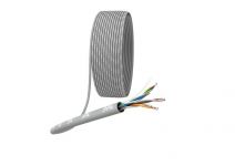 Кабель витая пара U/UTP кат.5E 4х2х24AWG solid CCA PVC Simple сер. (м) Эра Б0044434 Кабель витая пара U/UTP кат.5E 4х2х24AWG solid CCA PVC Simple сер. (м) Эра Б0044434