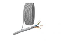 Кабель витая пара F/UTP кат.5E 4х2х24AWG solid CU PVC сер. (м) Эра Б0044688 Кабель витая пара F/UTP кат.5E 4х2х24AWG solid CU PVC сер. (м) Эра Б0044688