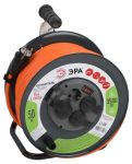 Удлинитель силовой RMx-4es-3x2.5-50m-IP44 на метал. катушке с заземлением с выключателем 4 розетки 50м ПВС Эра Б0052922 Удлинитель силовой RMx-4es-3x2.5-50m-IP44 на метал. катушке с заземлением с выключателем 4 розетки 50м ПВС Эра Б0052922