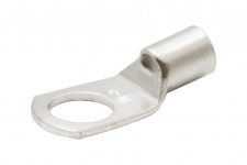 Наконечник медный луженый под опрессовку сечение 10 кв.мм отверстие под М6 (1пакет/100шт) Наконечник медный луженый под опрессовку сечение 10 кв.мм отверстие под М6 (1пакет/100шт)