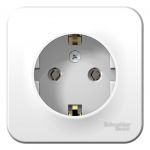 Розетка 1-м ОП Blanca 16А IP20 250В с заземл. без защ. шторок бел. SE BLNRA010101 Розетка 1-м ОП Blanca 16А IP20 250В с заземл. без защ. шторок бел. SE BLNRA010101