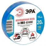 Изолента ПВХ 15ммх20м син. ЭРА C0036551 Изолента ПВХ 15ммх20м син. ЭРА C0036551