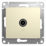 Розетка телевизионная TV Glossa коннектор механизм беж. SE GSL000293 Розетка телевизионная TV Glossa коннектор механизм беж. SE GSL000293