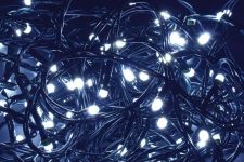 Гирлянда "Нить" 5м 50LED бел. IP20 провод зел. 230В с контроллером 8 режимов IEK LGDB110-2-050-05-G-S-20 Гирлянда "Нить" 5м 50LED бел. IP20 провод зел. 230В с контроллером 8 режимов IEK LGDB110-2-050-05-G-S-20