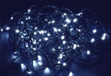 Гирлянда "Нить" 10м 100LED бел. IP20 провод зел. 230В с контроллером 8 режимов IEK LGDB110-2-100-10-G-S-20 Гирлянда "Нить" 10м 100LED бел. IP20 провод зел. 230В с контроллером 8 режимов IEK LGDB110-2-100-10-G-S-20