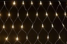 Гирлянда "Сеть" 1.5х1.5м 160LED тепл. бел. IP20 провод прозр. 230В с контроллером 8 режимов IEK LGDB410-1-160-L1-T-S-44 Гирлянда "Сеть" 1.5х1.5м 160LED тепл. бел. IP20 провод прозр. 230В с контроллером 8 режимов IEK LGDB410-1-160-L1-T-S-44