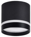Светильник 4016 накладной потолочный под лампу GX53 черн. IEK LT-UPB0-4016-GX53-1-K02