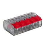 Клемма строительно-монтажная СМК 221-415 5-проводная 0.2-4кв.мм (уп.50шт) PROxima EKF plc-smk-221-415 Клемма строительно-монтажная СМК 221-415 5-проводная 0.2-4кв.мм (уп.50шт) PROxima EKF plc-smk-221-415