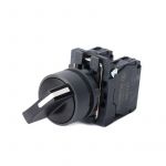 Переключатель модульный SB5 в сборе 22мм 3поз. с фиксацией 2НО SE SB5AD33 Переключатель модульный SB5 в сборе 22мм 3поз. с фиксацией 2НО SE SB5AD33