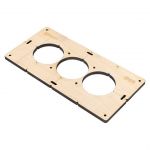 Шаблон для подрозетников c 3 отв. d68мм Expert EKF sh-d68-3 Шаблон для подрозетников c 3 отв. d68мм Expert EKF sh-d68-3