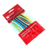 Набор трубок термоусадочных ТУТ нг тонкостен. 4/2 (7 цветов по 3шт 100мм) EKF tut-n-4 Набор трубок термоусадочных ТУТ нг тонкостен. 4/2 (7 цветов по 3шт 100мм) EKF tut-n-4