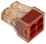 Клемма строительно-монтажная СМК 773-604 IEK UKZ10-604-050 Клемма строительно-монтажная СМК 773-604 IEK UKZ10-604-050