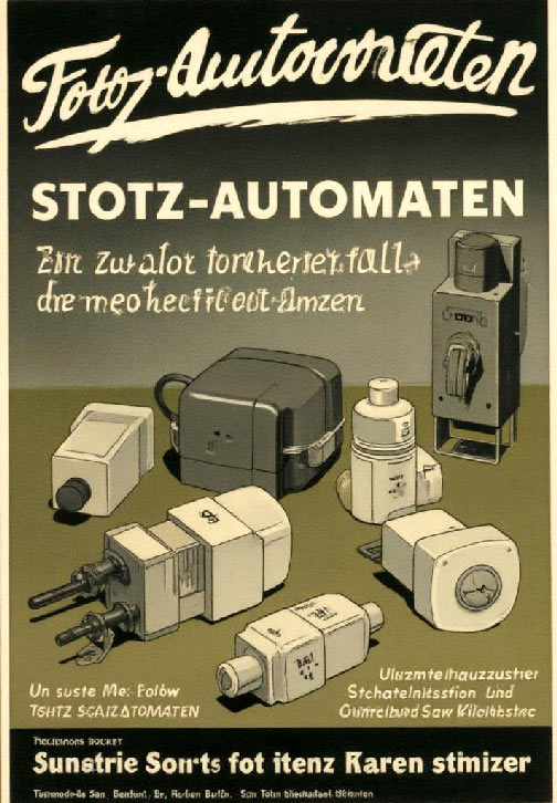 Автоматические выключатели в 1 половине XX века